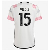 Camiseta Juventus Kenan Yildiz #15 Segunda Equipación Replica 2023-24 mangas cortas